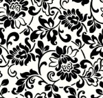 Okleina Meblowa 10246 / 55768 Venilia heritage black white szer 45 cm