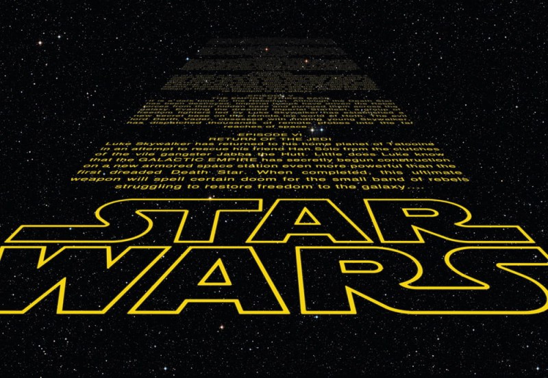 Fototapeta 8-487 STAR WARS INTRO