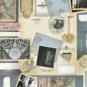 Okleina Meblowa 12911 / Gekkofix scrapbook szer 45 cm