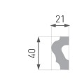 MARBET E-19 LISTWA NAŚCIENNA E19