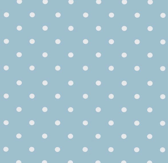 OKLEINA MEBLOWA 13892 GEKKOFIX DOTS VINTAGE BLUE