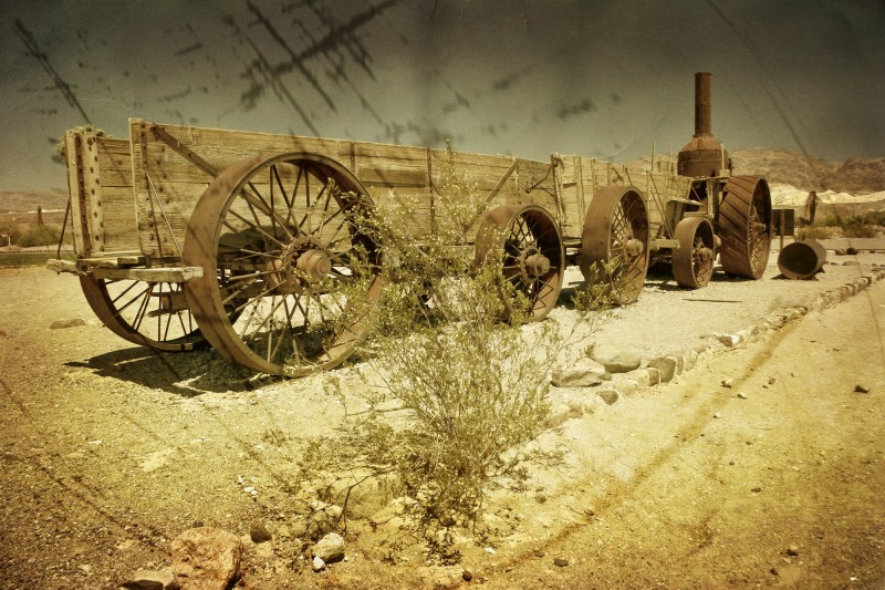 Fototapeta na flizelinie MS-5-0058 OLD WAGON