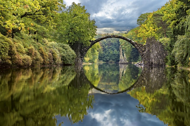 Fototapeta na flizelinie MS-5-0060 ARCH BRIDGE