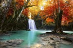 FotoTAPETA na flizelinie MS-5-0083 DEEP FORESTWATERFALL