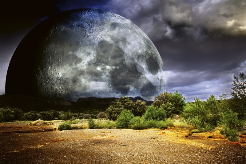 Fototapeta na flizelinie MS-5-0185 MOON