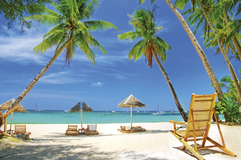 Fototapeta na flizelinie MS-5-0195 TROPICAL BEACH