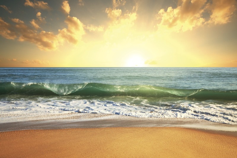 Fototapeta na flizelinie MS-5-0209 SEA SUNSET