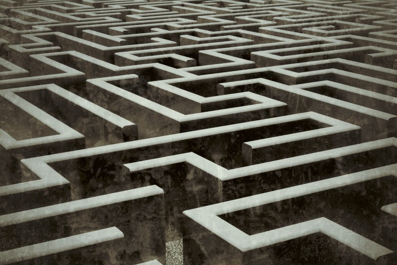 Fototapeta na flizelinie MS-5-0279 LABYRINTH