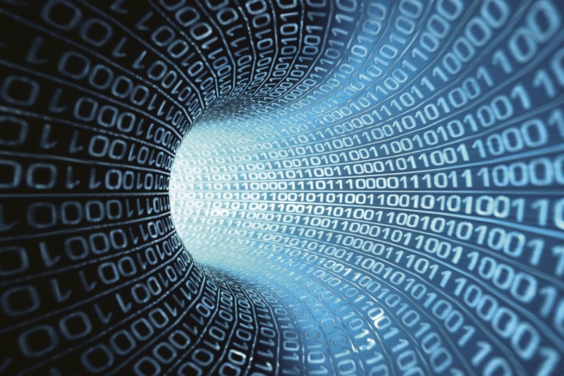 Fototapeta na flizelinie MS-5-0283 BINARY STREAM