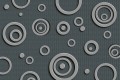 Fototapeta na flizelinie MS-5-0302 METAL CIRCLES
