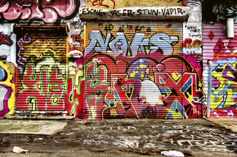 Fototapeta na flizelinie MS-5-0322 GRAFFITI ART.