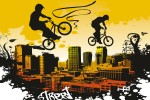 FotoTAPETA na flizelinie MS-5-0326 BICYCLE