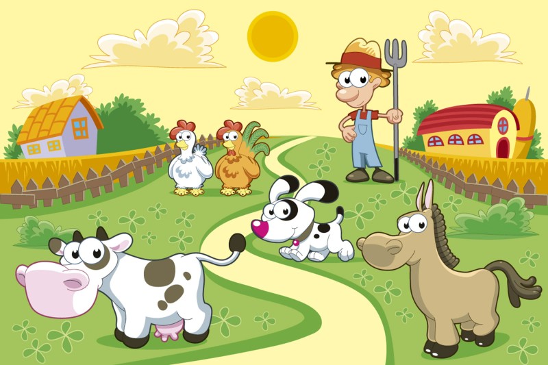 Fototapeta na flizelinie MS-5-0334 FARM