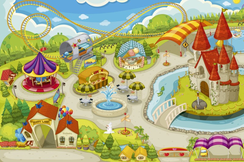 Fototapeta na flizelinie MS-5-0337 BEAUTIFUL PARK