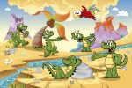 FotoTAPETA na flizelinie MS-5-0344 CROCODILES