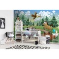Fototapeta na flizelinie MS-5-0340 ANIMALS AND FOREST