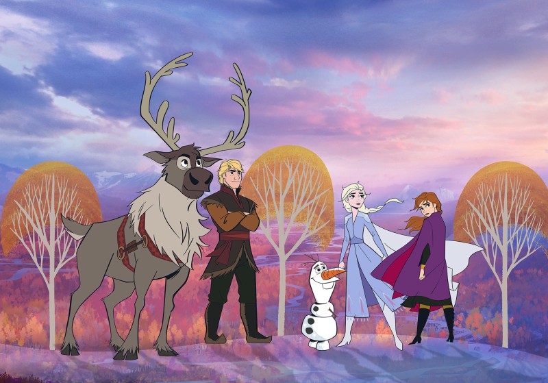 FOTOTAPETA DX8-013 Frozen Autumn Forest