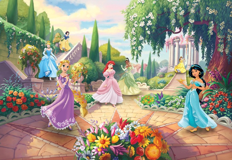 FOTOTAPETA 8-4109 Disney Princess Park