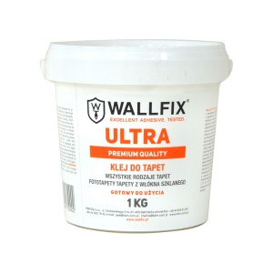 WALLFIX ULTRA 1 KG GOTOWY KLEJ DO TAPET na flizelinie