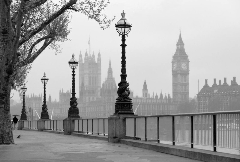Fototapeta flizelinowa 5411-8 London Fog