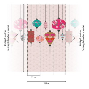 Mural Tapeta 38248-1 / 3824-81 Metropolitan Stories The Wall - Panel ścienny dekoracyjny