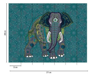 Mural Tapeta 38262-1 / 3826-21 Metropolitan Stories The Wall - Panel ścienny dekoracyjny