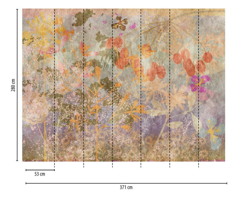 Mural Tapeta 38264-1 / 3826-41 Metropolitan Stories The Wall - Panel ścienny dekoracyjny