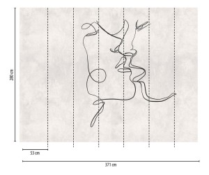 Mural Tapeta 38284-1 / 3828-41 Metropolitan Stories The Wall - Panel ścienny dekoracyjny