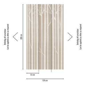 Mural Tapeta 38295-1 / 3829-51 Metropolitan Stories The Wall - Panel ścienny dekoracyjny