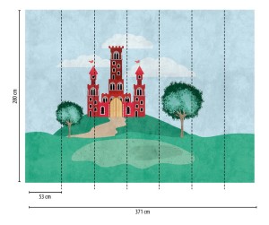 Mural Tapeta 38299-1 / 3829-91 Metropolitan Stories The Wall - Panel ścienny dekoracyjny