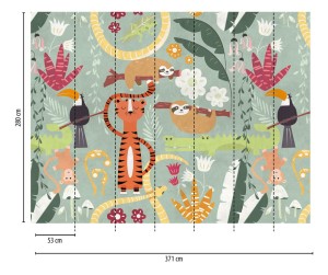 Mural Tapeta 38303-1 / 3830-31 Metropolitan Stories The Wall - Panel ścienny dekoracyjny