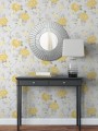 TAPETA 173502 ŻÓŁTE KWIATY