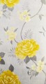 TAPETA 173502 ŻÓŁTE KWIATY