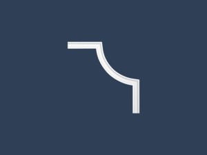 NAROŻNIK LISTWY NE-27-01 do listwy E-27