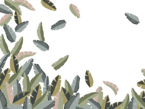 Mural 688115 Tropical House