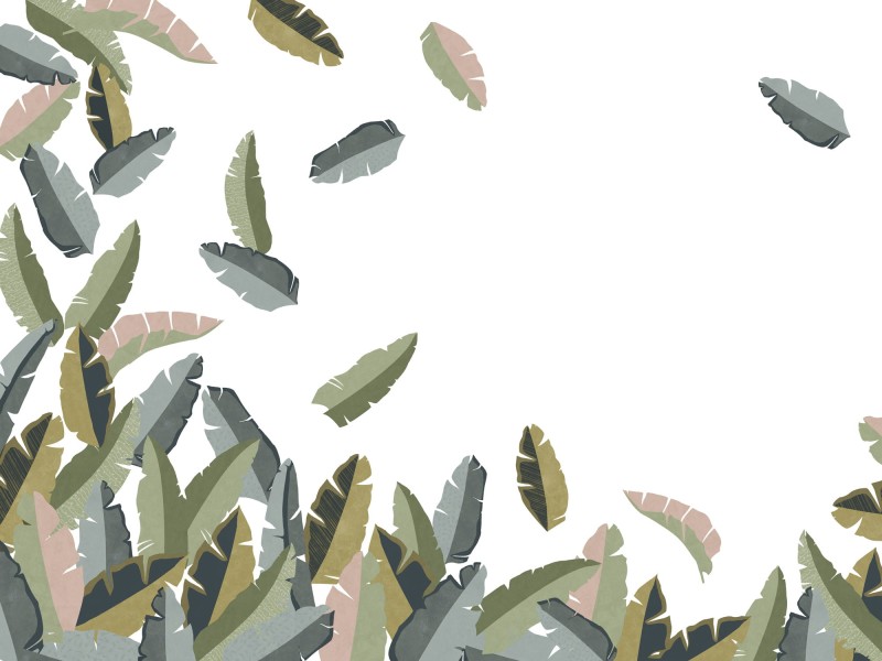 Mural 688115 Tropical House