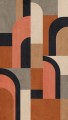 MURAL A51901 MODERNISM SHAPES - ONE ROLL ONE MOTIF