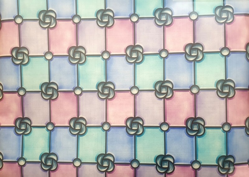 Okleina Witrażowa 104331  szer 67,5 cm