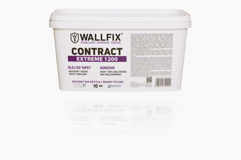 WALLFIX CONTRACT EXTREME 1200  GOTOWY  KLEJ DO TAPET 2,5 Kg