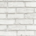 Okleina Meblowa 12211 / Gekkofix brick white szer 90 cm