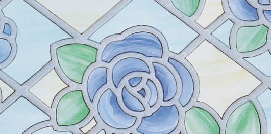 Okleina Witrażowa 11835 amiens blue szer 67,5 cm