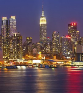 Fototapeta na flizelinie MS-3-0003 MANHATTAN AT NIGHT