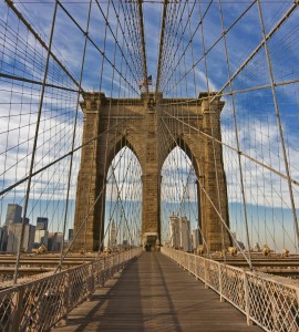 Fototapeta na flizelinie MS-3-0005 BROOKLYN BRIDGE