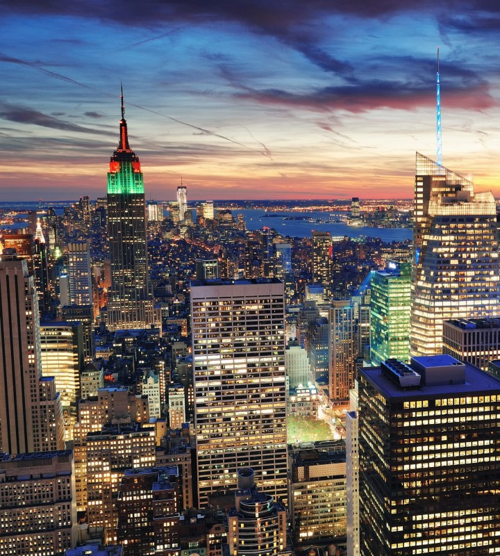 Fototapeta na flizelinie MS-3-0014 NY SKYSCRAPERS