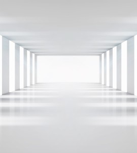 Fototapeta na flizelinie MS-3-0036 WHITE CORRIDOR