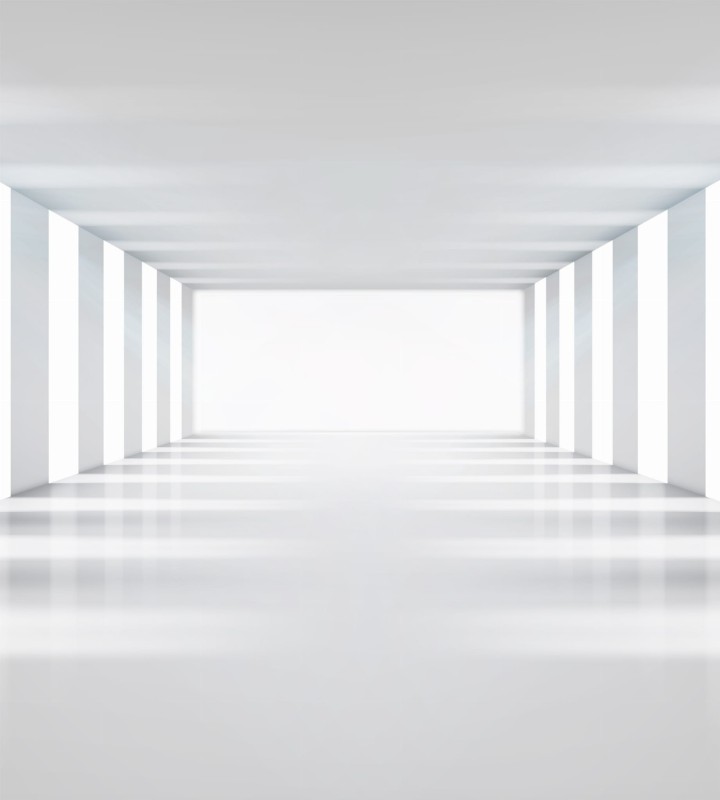 Fototapeta na flizelinie MS-3-0036 WHITE CORRIDOR