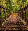 Fototapeta na flizelinie MS-3-0055 RAILROAD