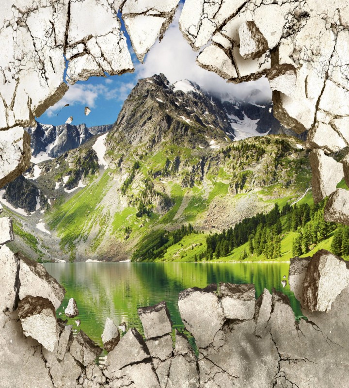 Fototapeta na flizelinie MS-3-0071 BREAK WALL