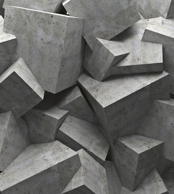 Fototapeta na flizelinie MS-3-0176 CONCRETE CUBES