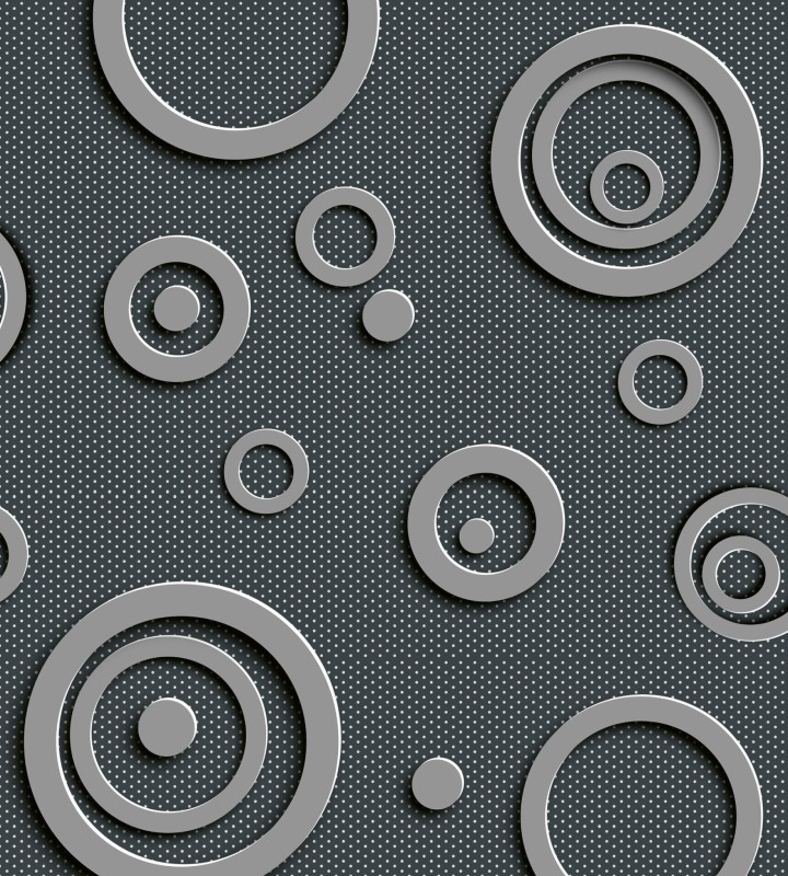 Fototapeta na flizelinie MS-3-0302 METAL CIRCLES